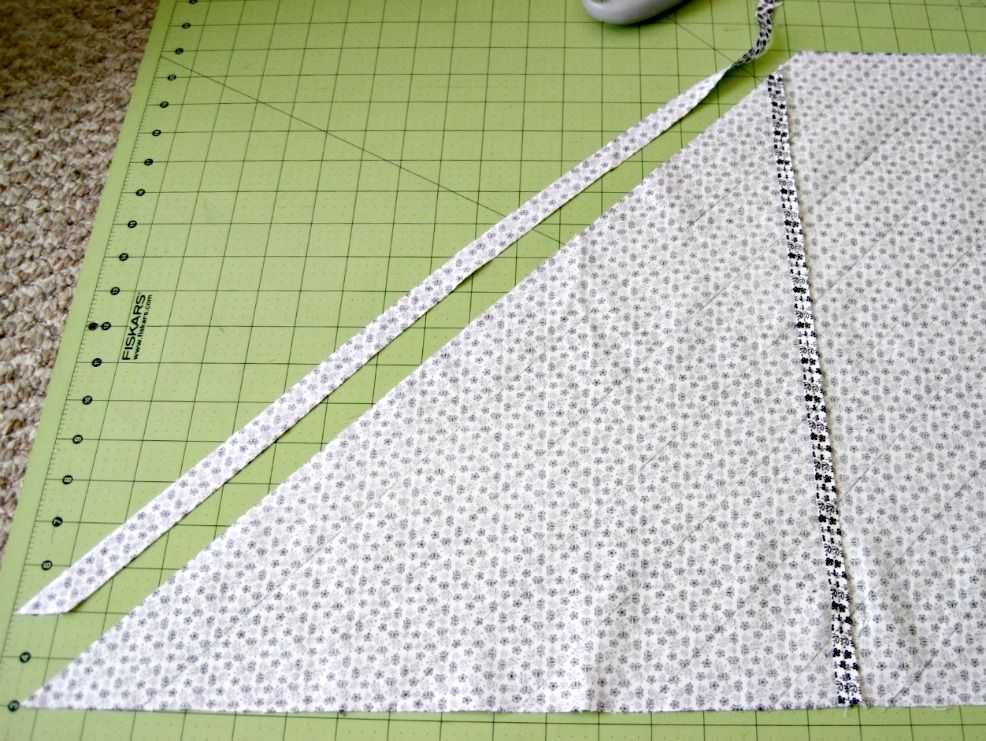 Turn one fat quarter into 5 yards of bias tape (full tutorial) She's